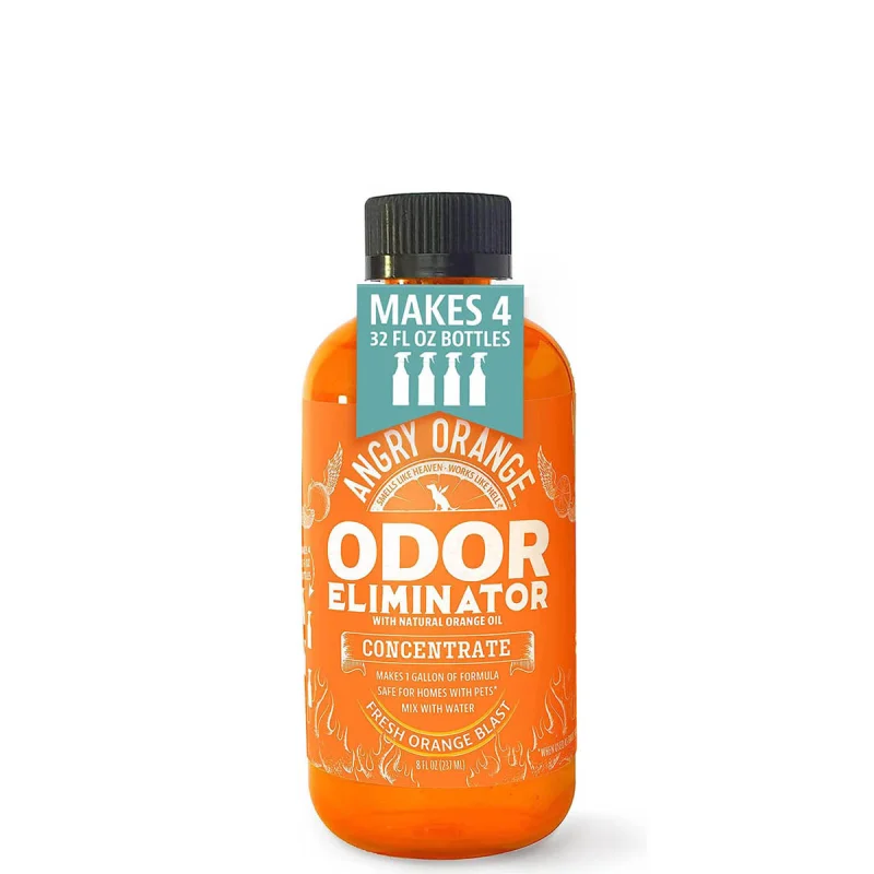 Angry Orange Pet Odor Eliminator Concentrate bottle