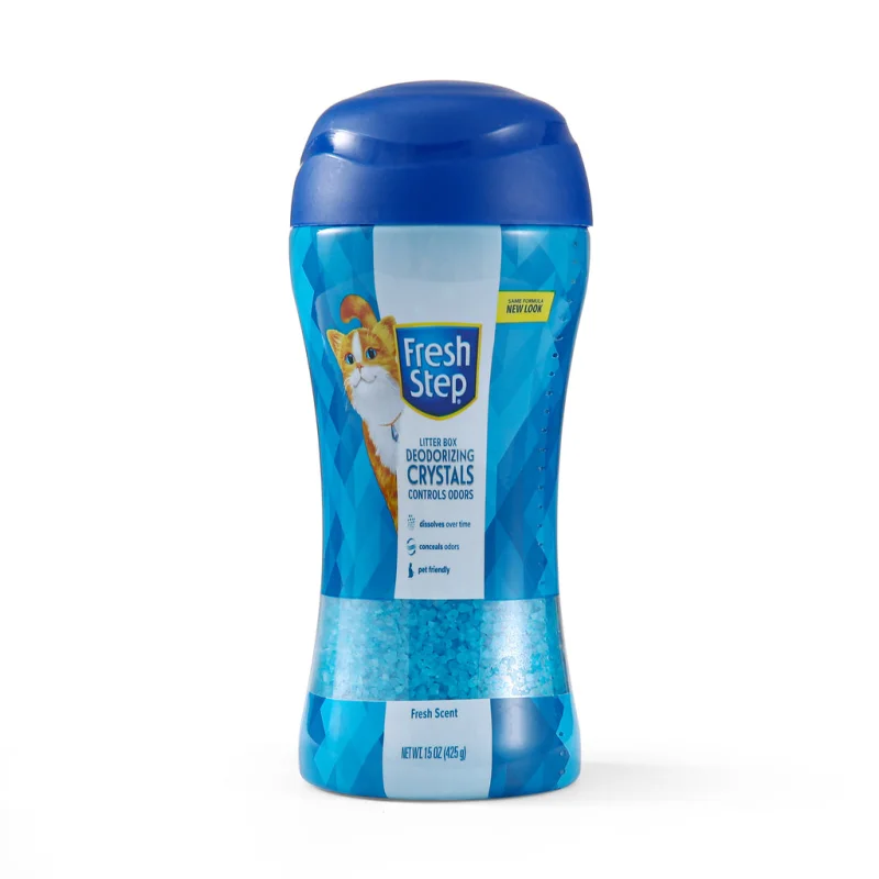 Fresh Step Litter Box Scent Crystals, Fresh Scent, 15 oz container
