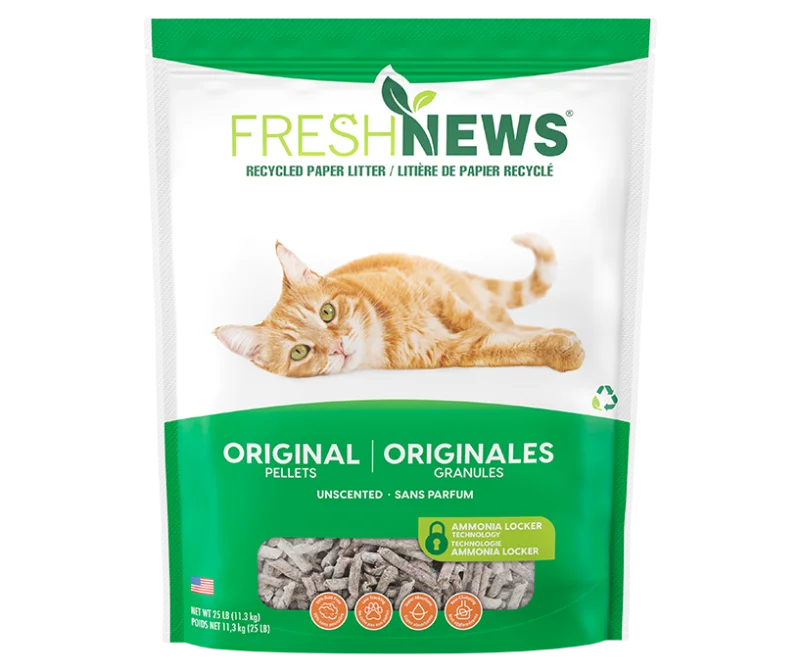 Fresh News Original cat litter bag in green