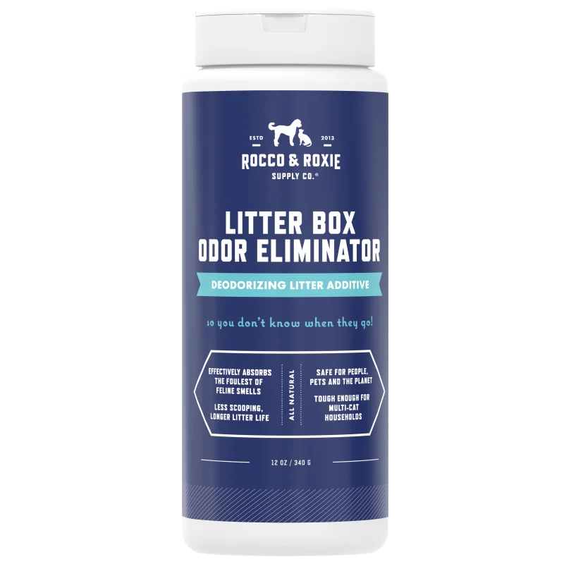 Rocco & Roxie Litter Box Odor Eliminator bottle